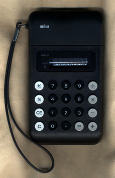 First Braun Calculator - an Omron 86 clone, but unlike the Omron very, very rare!